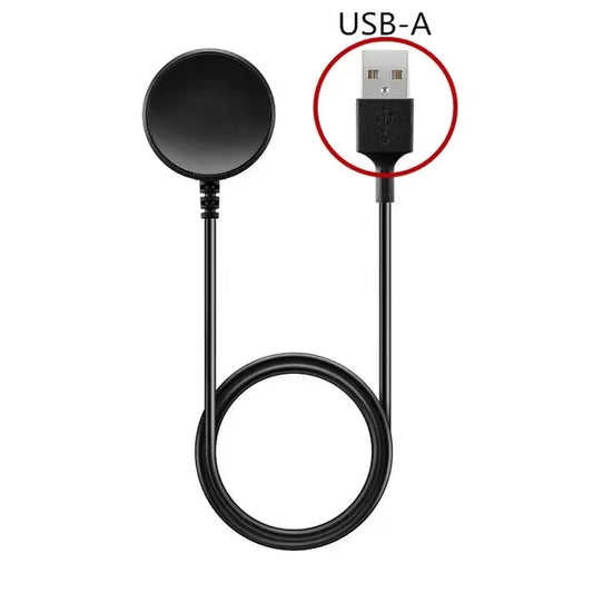 Wireless Watch Charger Compatible for Samsung Galaxy Watch 5 Pro 5/4/3 Active 2/1Gear Sport/S3 Portable Charging Dock Station