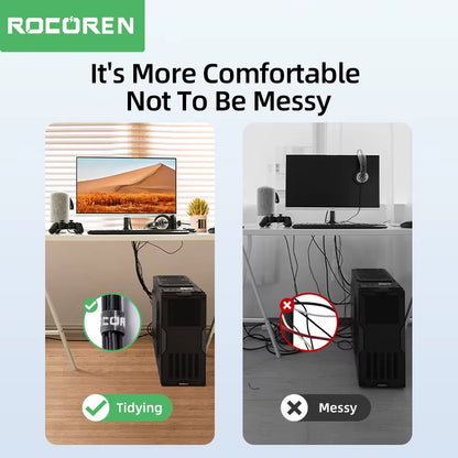 Cable Organizer Wire Winder USB Cable Management Charger Protector for Phone Mouse Earphone Cable Holder Cord Protection