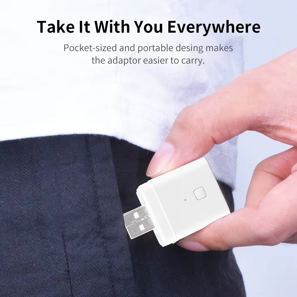 Tuya Smart Wifi/Zigbee Micro USB Adaptor Switch 5V Mini 1 2 3 USB Power Adaptor Smart Life Control via Alexa Google Yandex Alice